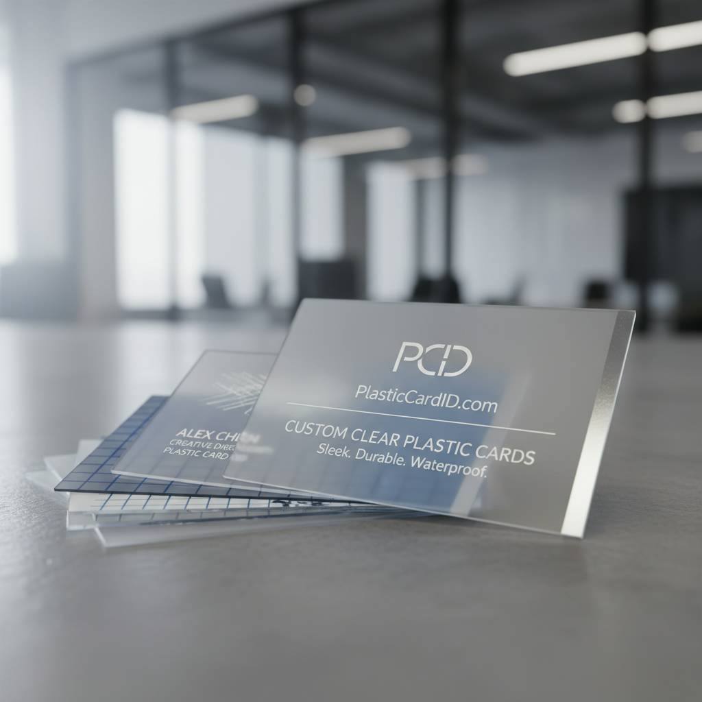 Clear Plastic Business Cards: Features & Options