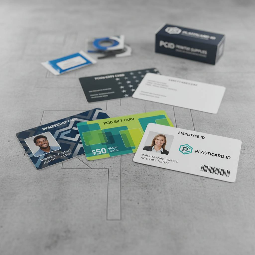 Contact and Next Steps Plastic Card ID
