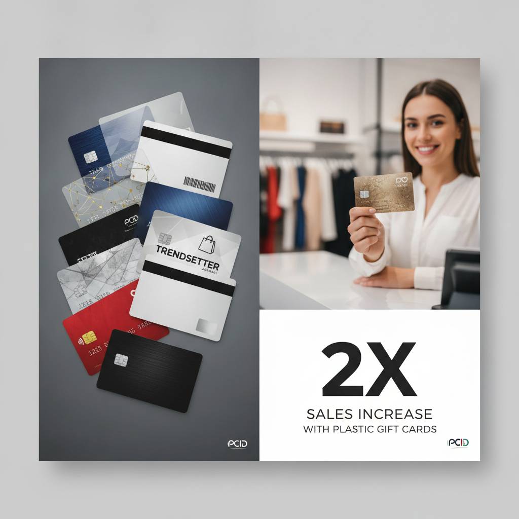Case Study: How One Retailer Doubled Sales with Plastic Gift Cards