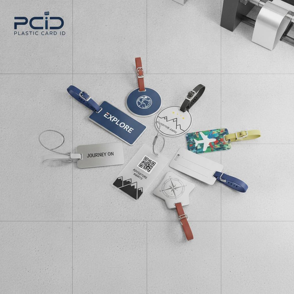 Our Custom Luggage Tag Options and Specifications