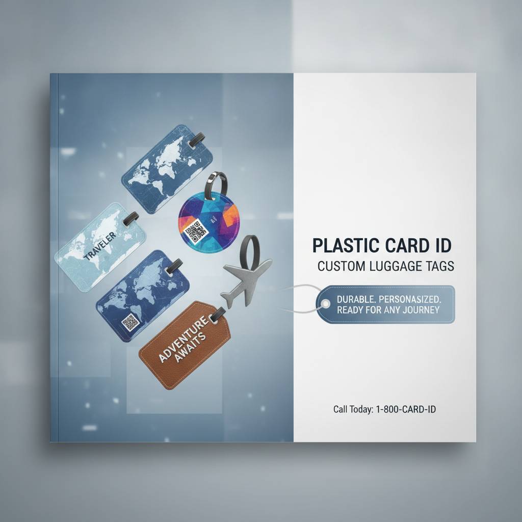 Call Plastic Card ID Today and Bring Your Custom Luggage Tag Vision to Life