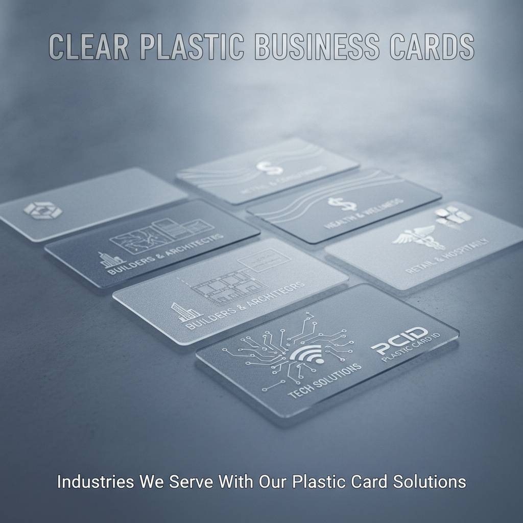 Industries We Serve With Our Plastic Card Solutions
