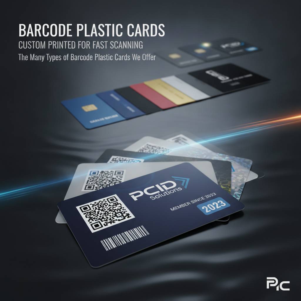 The Many Types of Barcode Plastic Cards We Offer