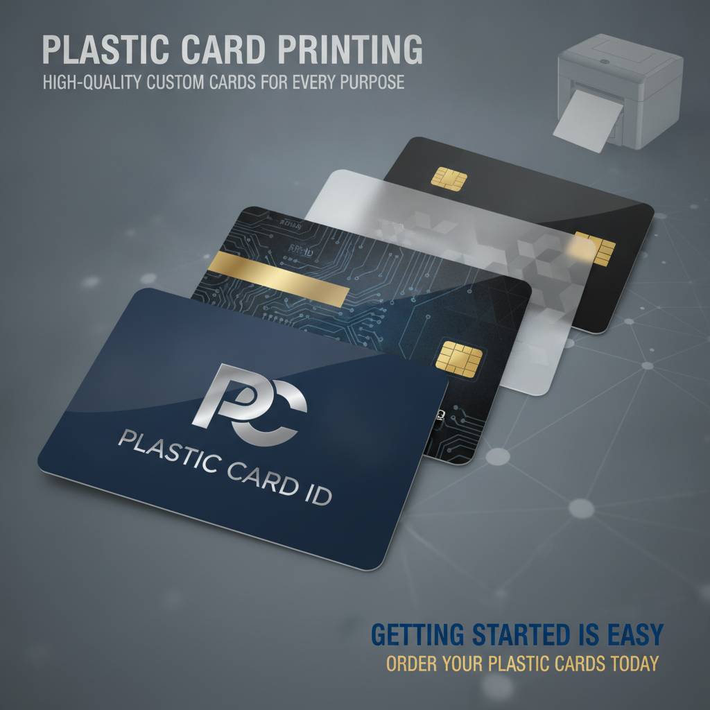 Getting Started Is Easy: Order Your Plastic Cards Today