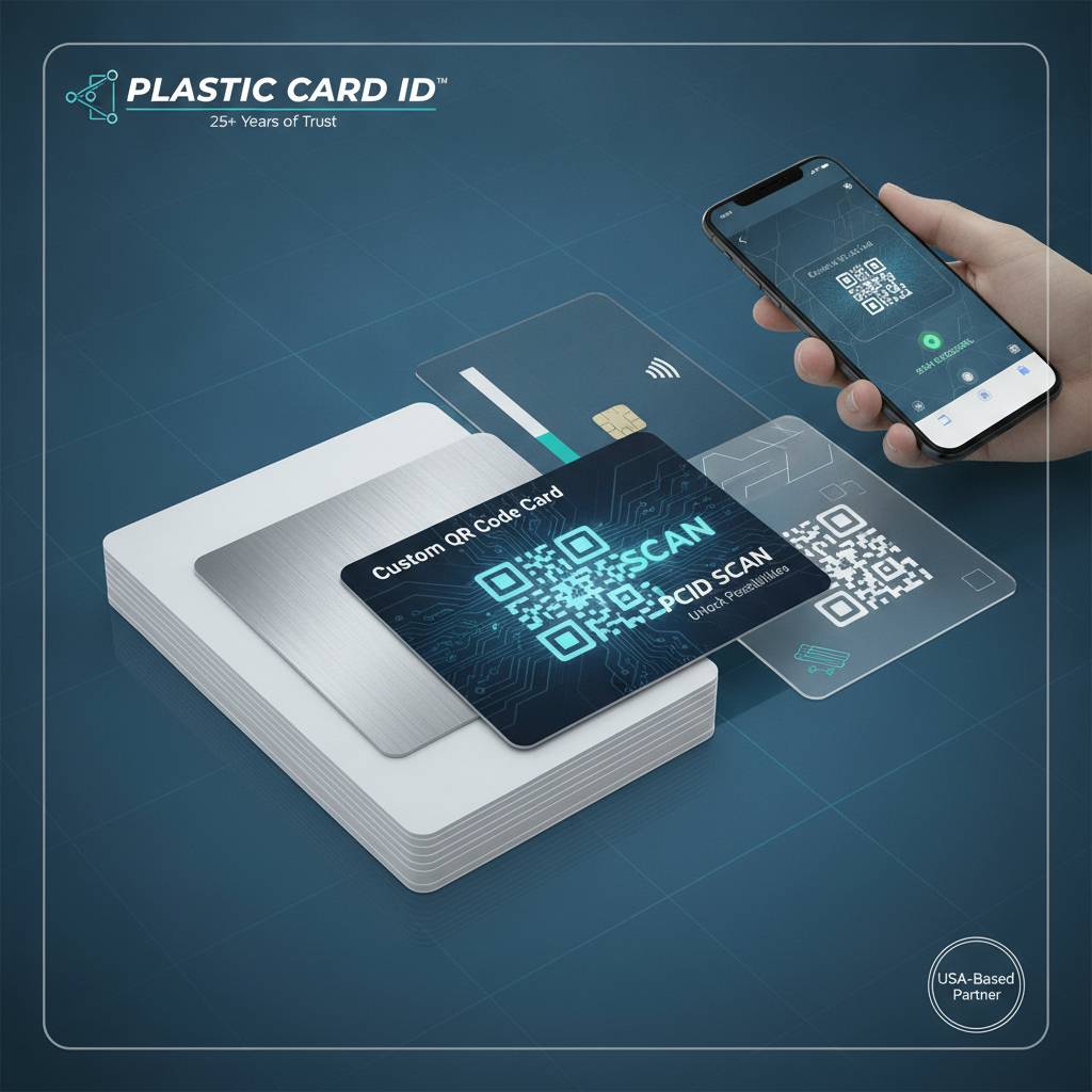 Close with Confidence: Plastic Card ID Is Your Custom QR Code Card Partner