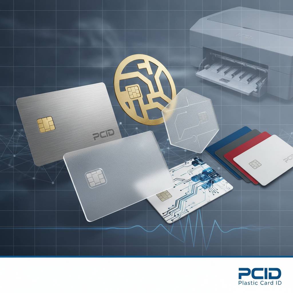 Specialty Cards: Clear, Custom Shapes, and Luxury Metal Options