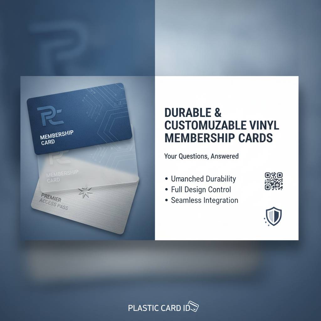 Frequently Asked Questions About Our Vinyl Membership Cards