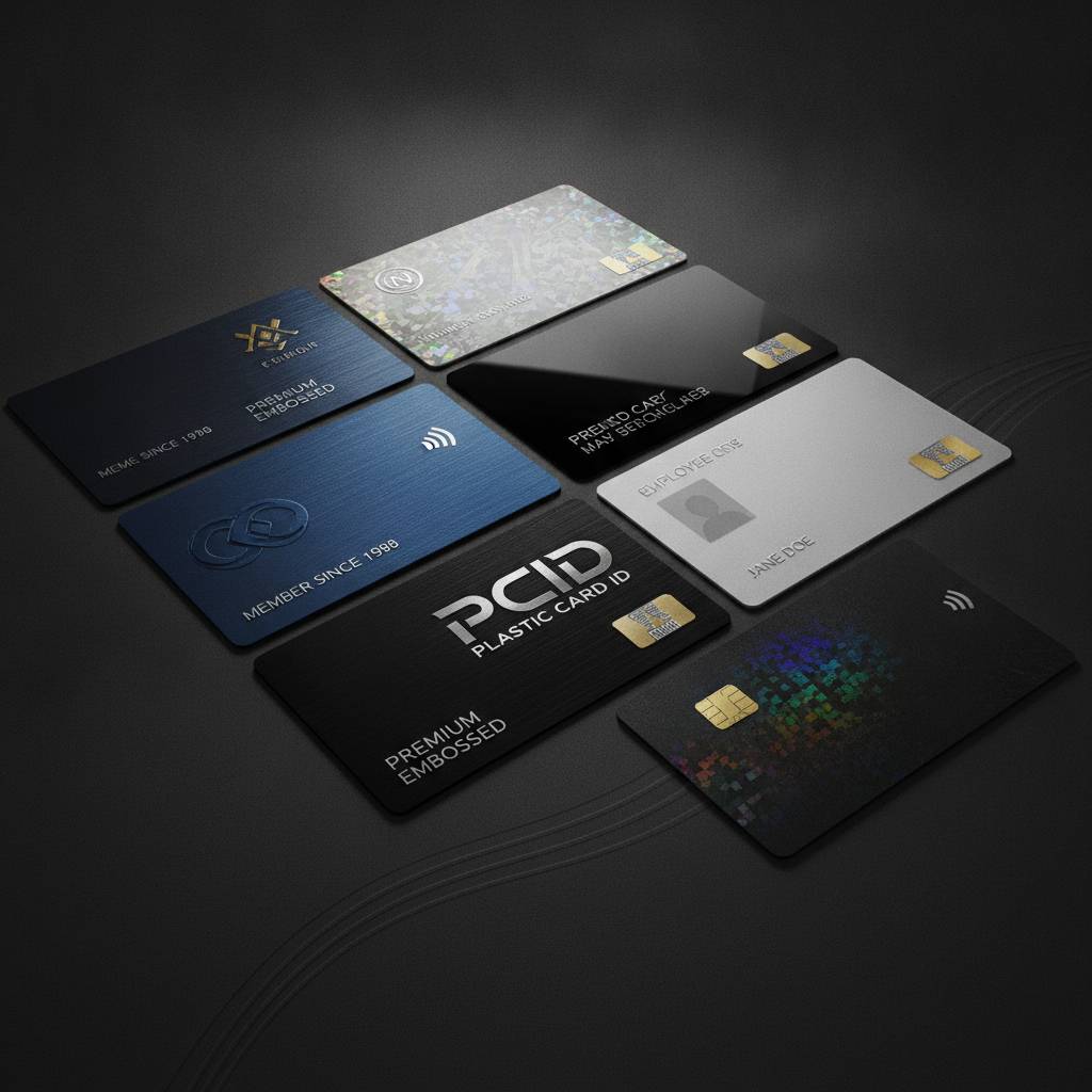 The Power of Embossed Plastic Cards for Brand Identity