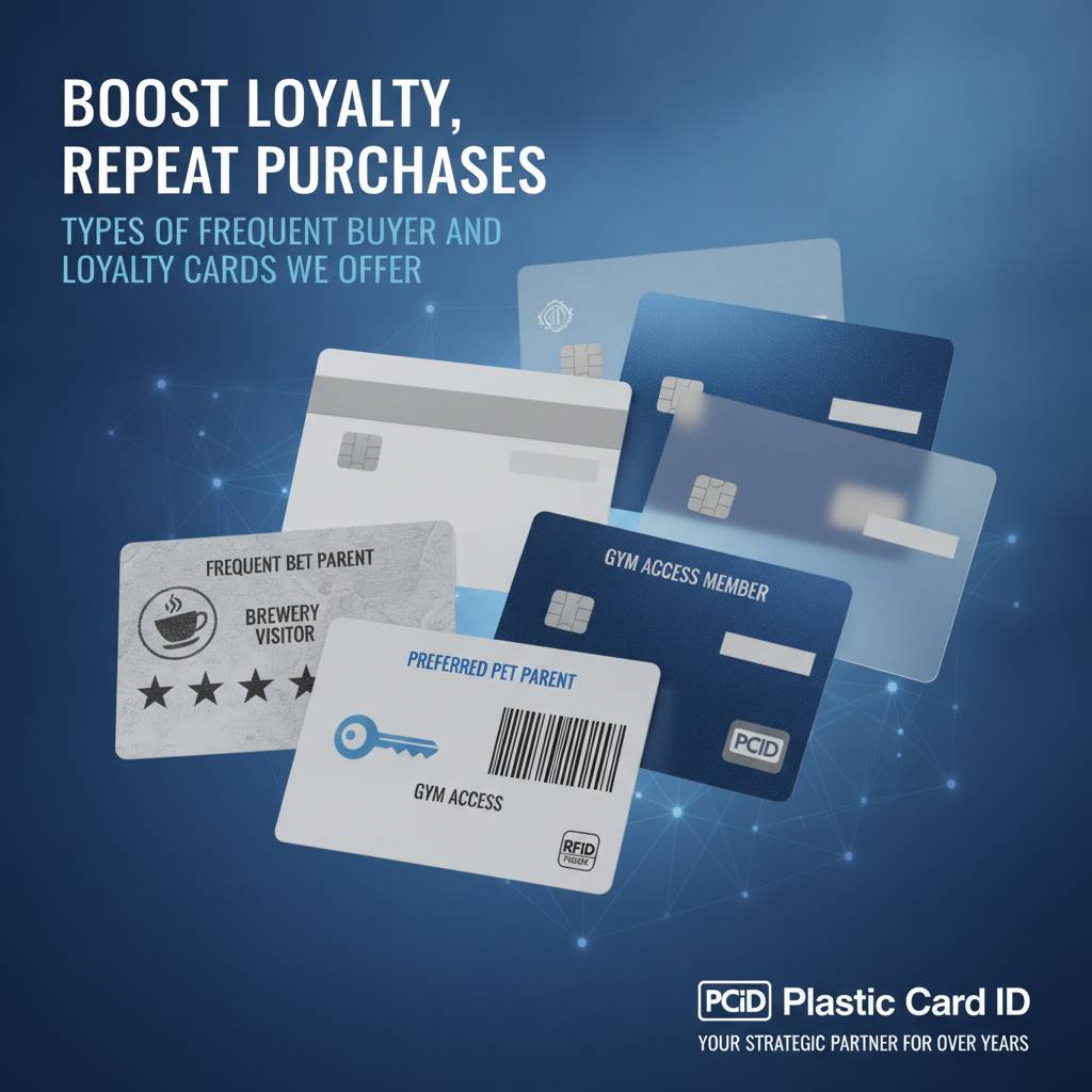 Types of Frequent Buyer and Loyalty Cards We Offer