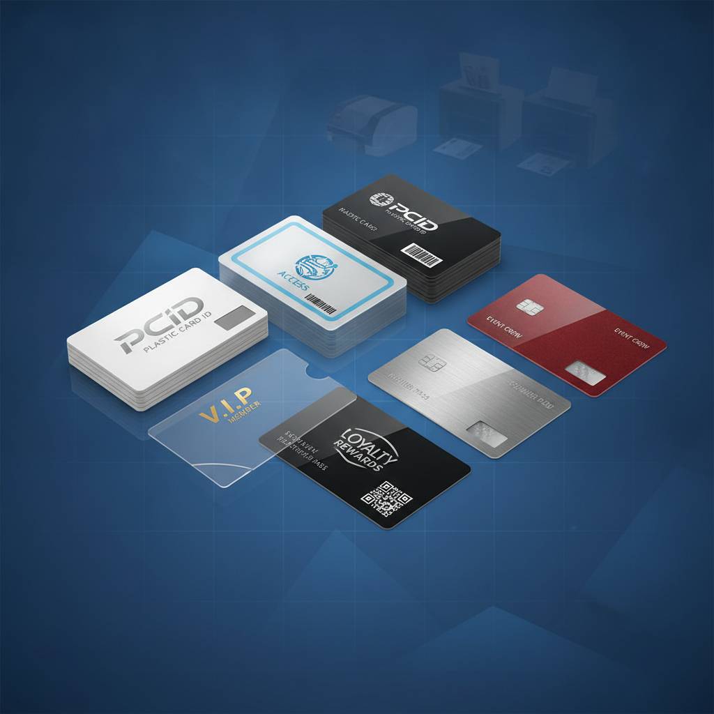 Our Full Range of Custom Plastic Cards With Logo Printing