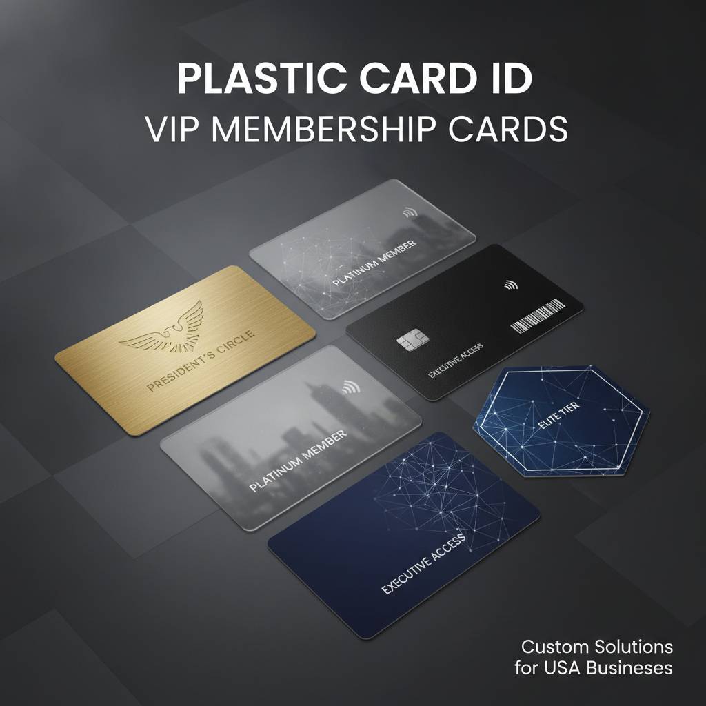Types of VIP Membership Cards We Produce