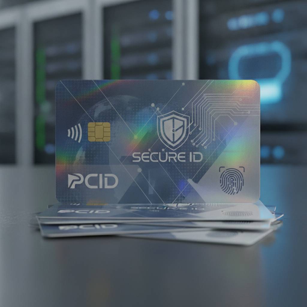 Secure ID Badges and Access Cards with Holographic Protection